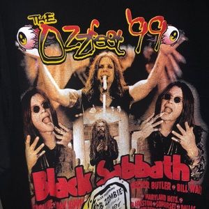 Ozzfest 99 tour shirt.